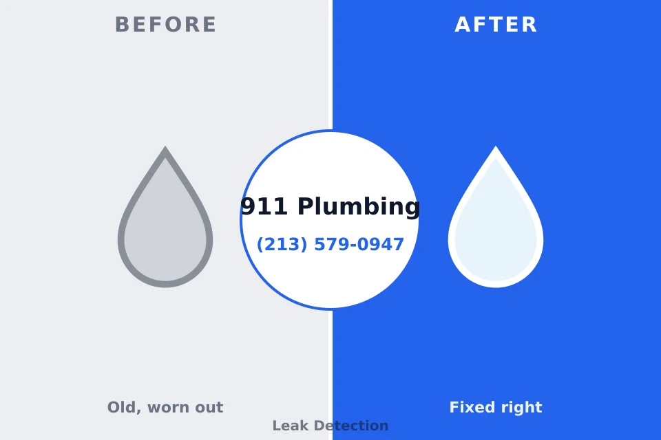 Before and after: plumbing repair South Carthage, TN
